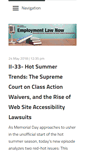 Mobile Screenshot of employmentlawnow.com